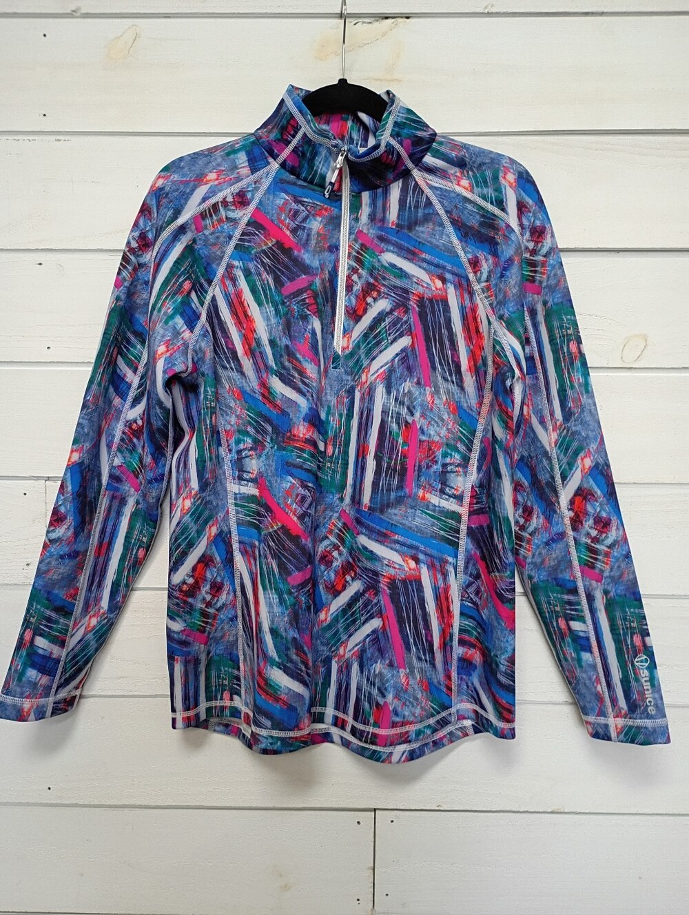 Sunice Women's Maddy Quarter Zip Size Large Athleisure Golf